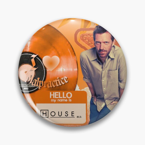 Artikelvorschau, House MD Handyhülle und Anstecknadel! (Orange) entworfen und verkauft von Othenion.