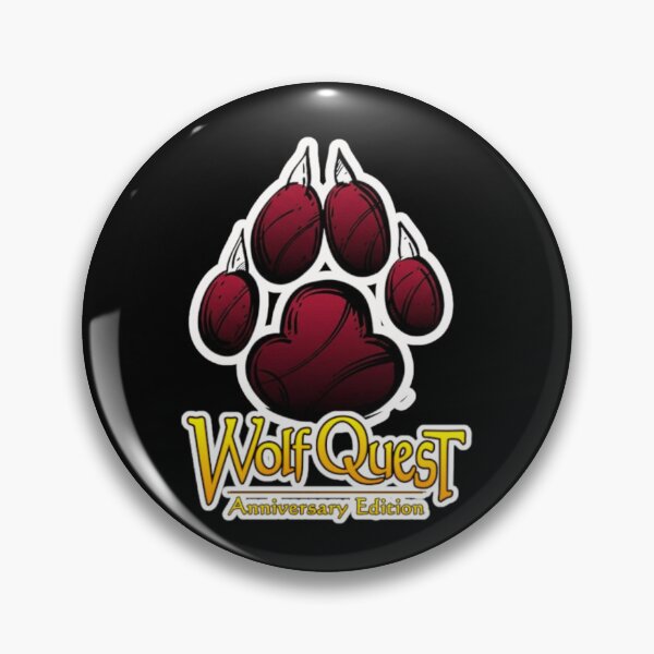 Item preview, Wolfquest Paw Print: Red designed and sold by TheNightKeepersTale.