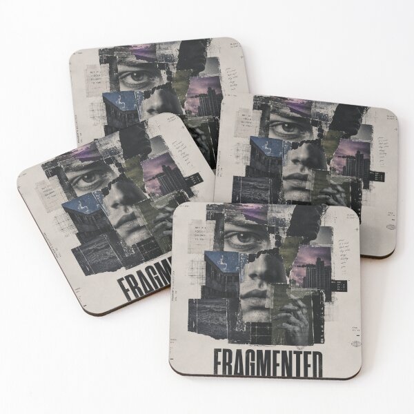 Item preview, FRAGMENTED | Glitch Wall Art Print | Dark Surreal Abstract Poster designed and sold by VANTALAB.