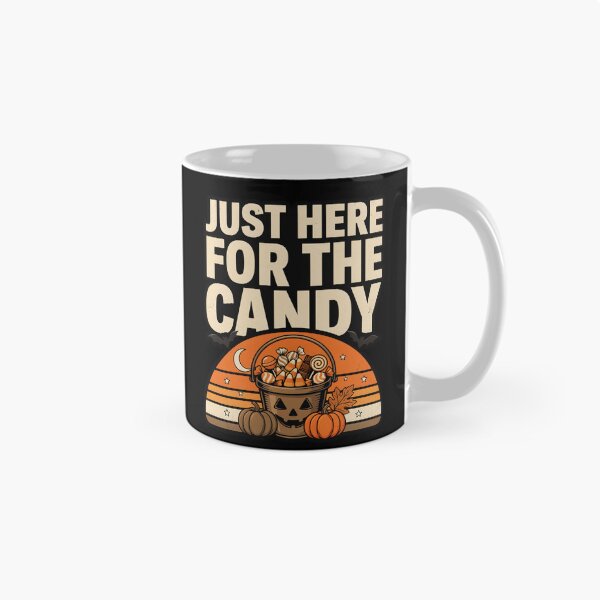 Item preview, Halloween Candy – Just Here for the Candy designed and sold by No Excuses Supply.