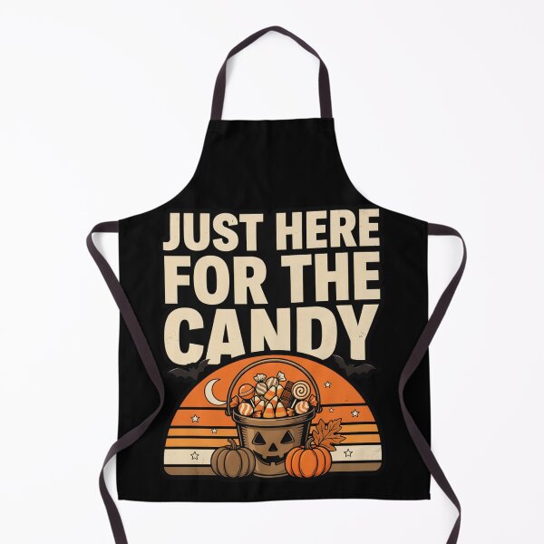 Item preview, Halloween Candy – Just Here for the Candy designed and sold by No Excuses Supply.