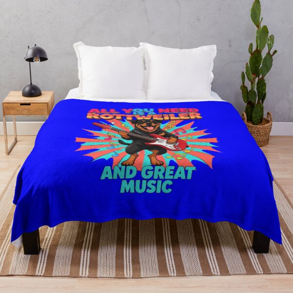 Item preview, Rottweiler Pet Owner Art Design All You Need Is A Rottweiler And Great Music designed and sold by fantasticdesign.