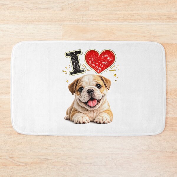 Artikelvorschau, I Love Dogs | Cute Dog Lover Design | Puppy Lover Gift | Dog Mom & Dog Dad entworfen und verkauft von GottaPics.