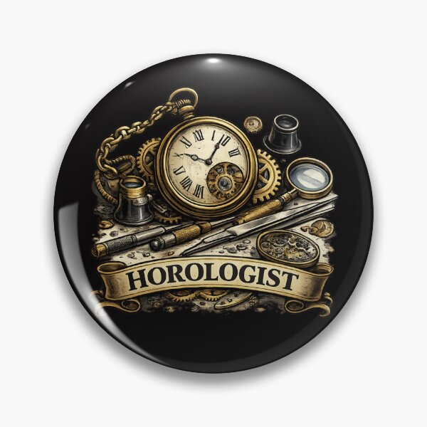 Item preview, Vintage Horologist Pocket Watch & Watchmaker Tools Design designed and sold by Tadeusz1.