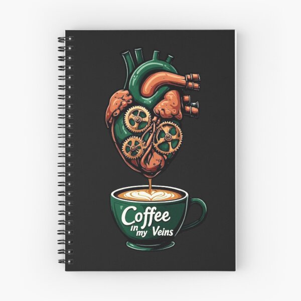 Item preview, Coffee in my Veins – Emerald Mechanical Heart Espresso Machine designed and sold by Shift-Bloom.