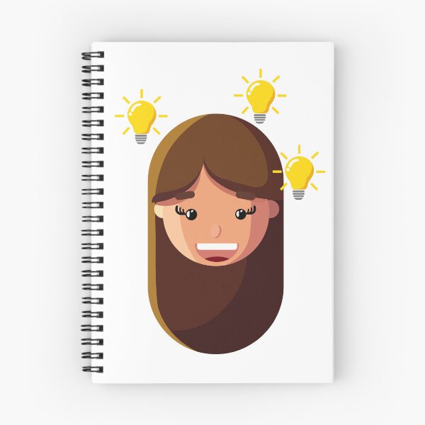 Item preview, Idea Generator | Funny Creative Girl Sticker designed and sold by Creatory.studio.