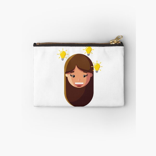 Item preview, Idea Generator | Funny Creative Girl Sticker designed and sold by Creatory.studio.