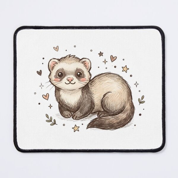 Item preview, ferret designed and sold by temptedd.