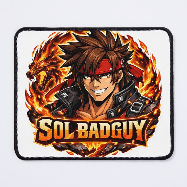 Item preview, Sol Badguy – Guilty Gear designed and sold by PixelArtPeel.