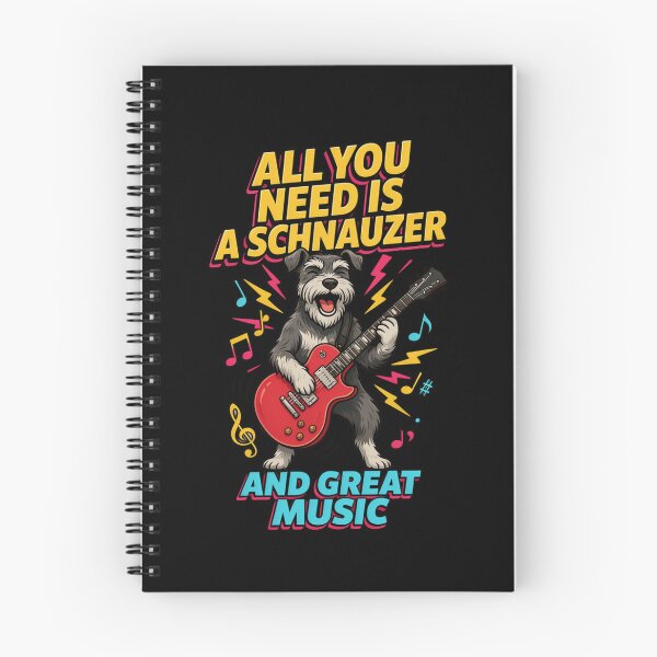 Item preview, Dog Pet Owner Art Design All You Need Is A Schnauzer And Great Music designed and sold by fantasticdesign.