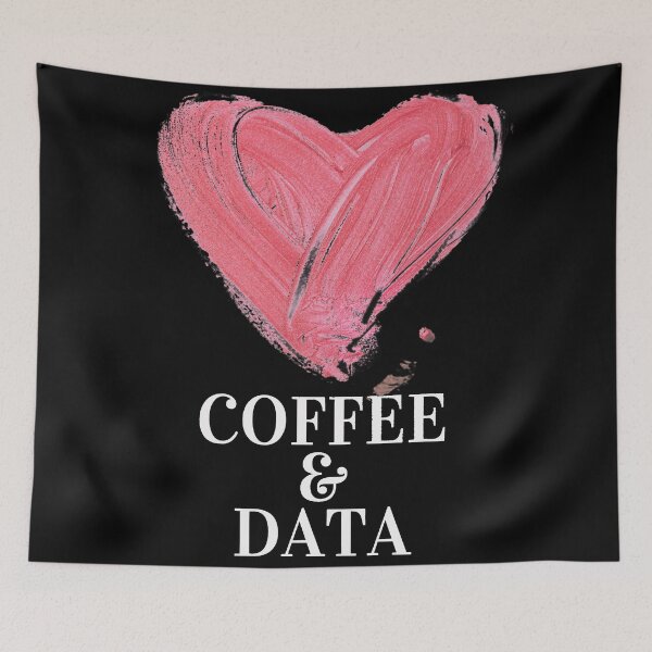 Artikelvorschau, Kaffee & Daten – Geschenk für Datenanalysten, Dateningenieure und Data Scientists entworfen und verkauft von ZuZaFo.