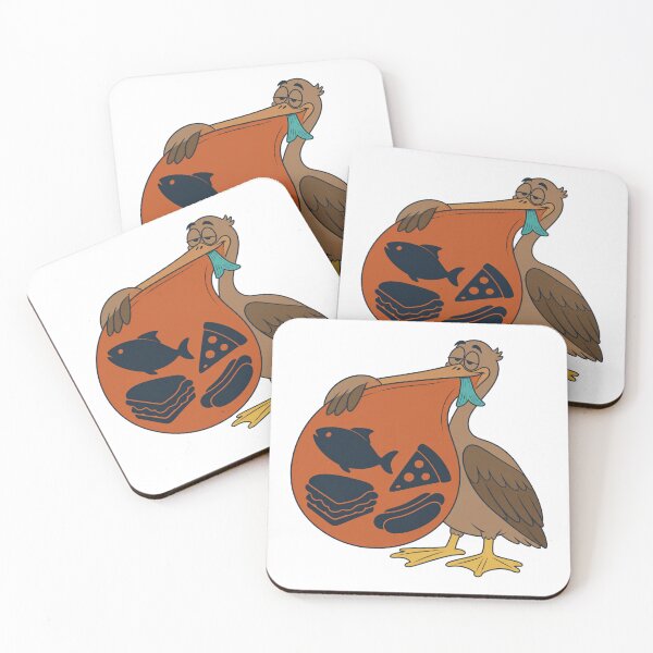 Item preview, Pelican Seafood Diet Everything Animal-pun Humor designed and sold by MOSIDRIP™.