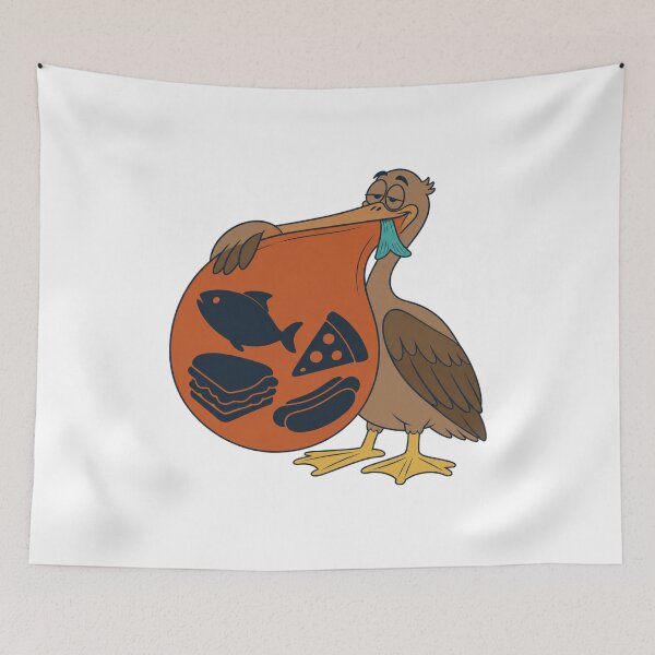 Item preview, Pelican Seafood Diet Everything Animal-pun Humor designed and sold by MOSIDRIP™.