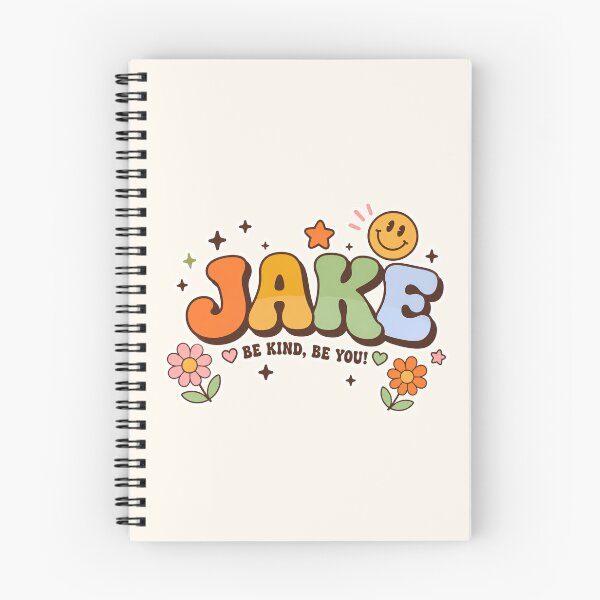 Item preview, Jake Retro Groovy Name | Be Kind Be You Cute Smile Design designed and sold by looplandger.