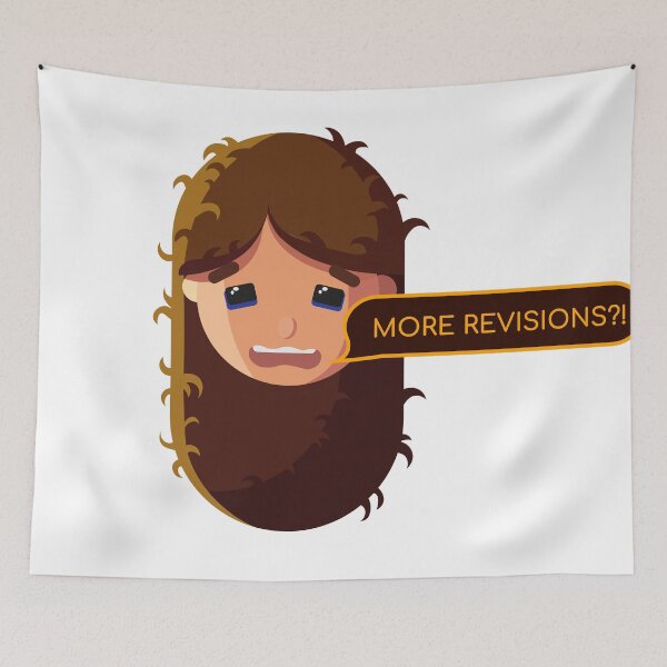 Item preview, More Revisions?! | Funny Designer Sticker designed and sold by Creatory.studio.