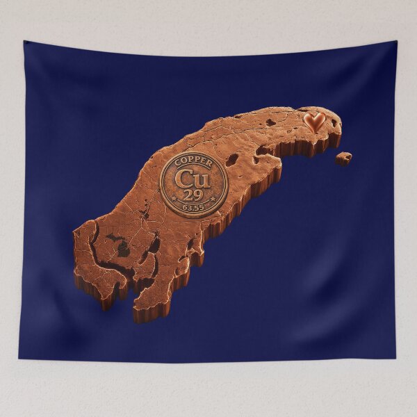 Item preview, Keweenaw CU29 | Michigan Copper Country designed and sold by FreshWaterWares.