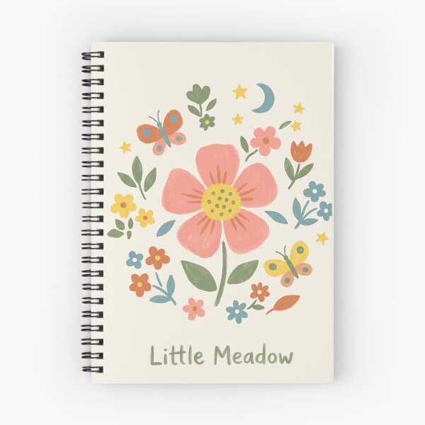 Item preview, Cute Little Meadow Nursery Art with Moon and Stars 3 designed and sold by Pasteltone.