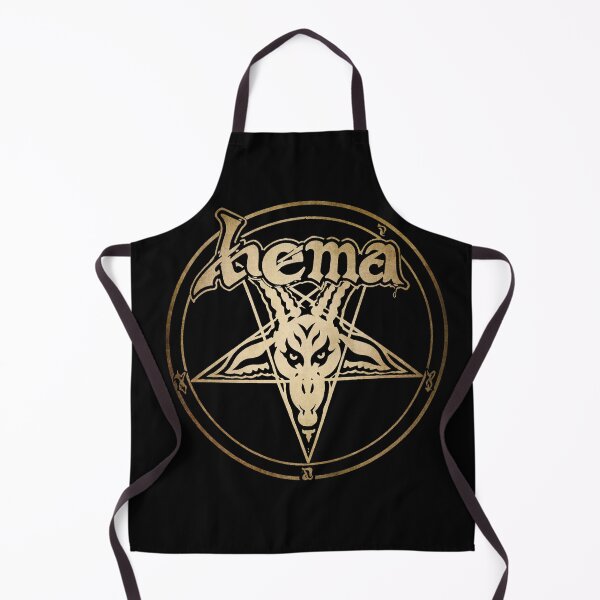 Item preview, HEMA Black Metal Pentagram Goat, Historical European Martial Arts designed and sold by blackdoggdesign.