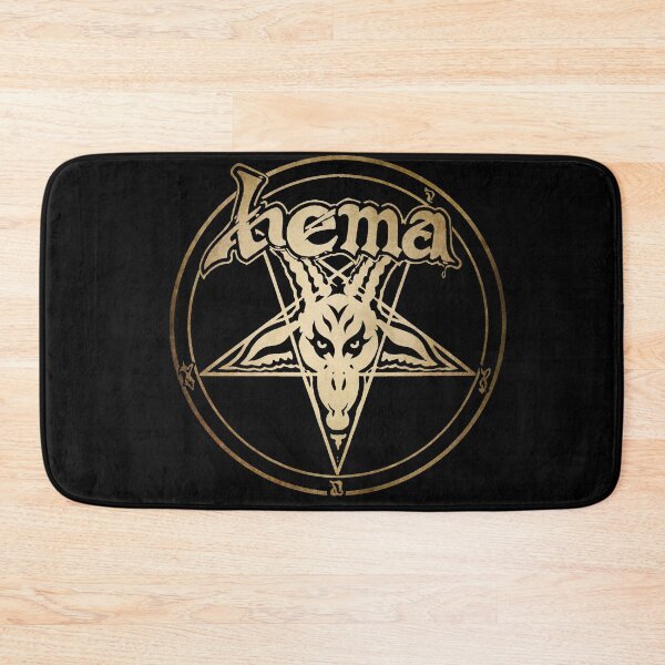 Item preview, HEMA Black Metal Pentagram Goat, Historical European Martial Arts designed and sold by blackdoggdesign.