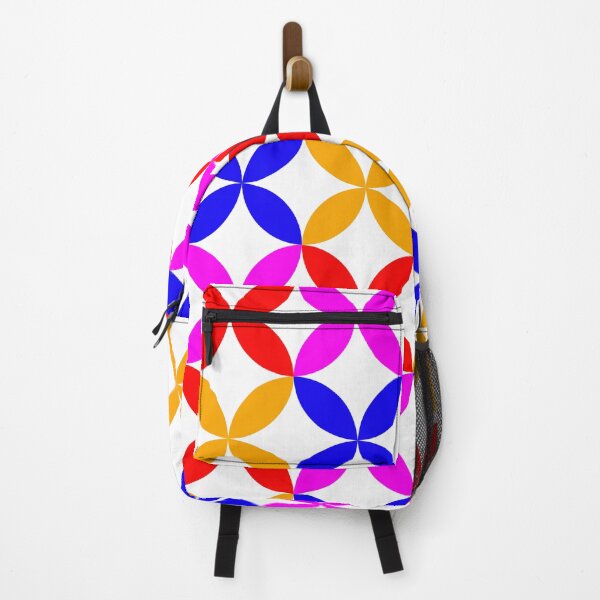 Item preview, Geometric colored pattern - red, orange, purple, blue designed and sold by AndysTeeShop.