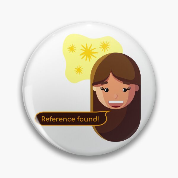 Item preview, Reference Found! | Funny Designer Sticker designed and sold by Creatory.studio.