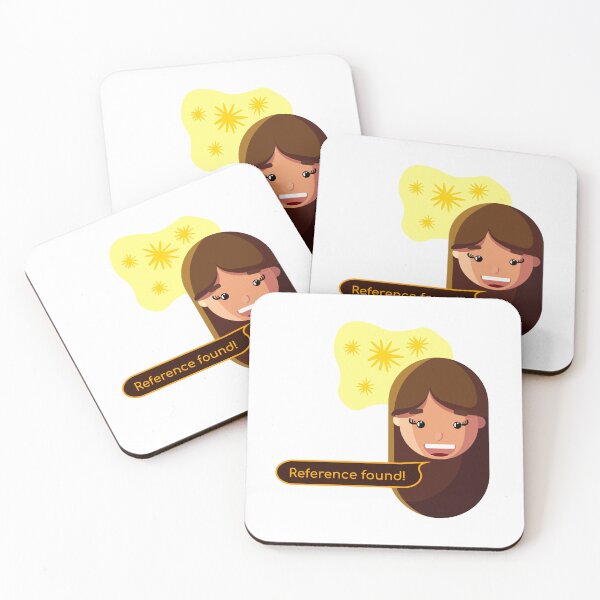 Item preview, Reference Found! | Funny Designer Sticker designed and sold by Creatory.studio.