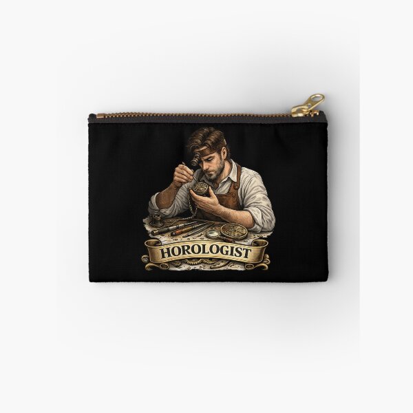 Item preview, Vintage Horologist at Work | Watchmaker Pocket Watch Design designed and sold by Tadeusz1.