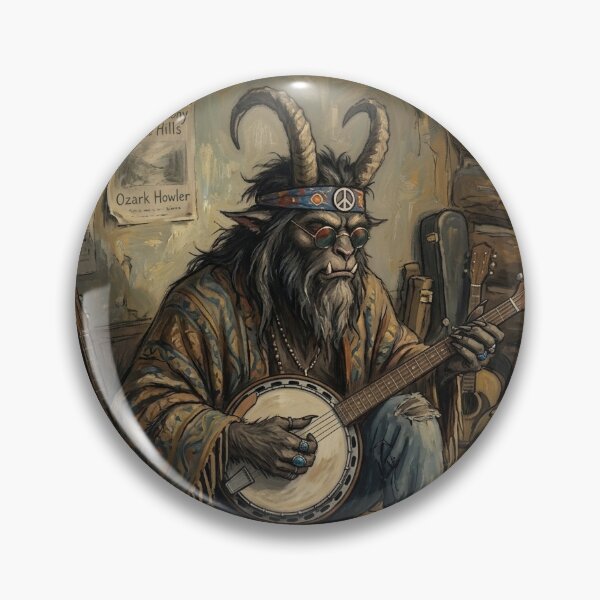 Item preview, Ozark Howler the Grizzled Folk Musician designed and sold by irregulargoods.