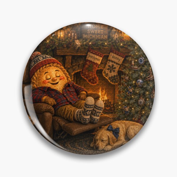 Item preview, Pastyman | Home Sweet Michigan Holiday designed and sold by FreshWaterWares.