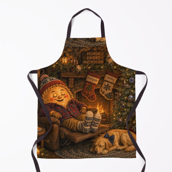 Item preview, Pastyman | Home Sweet Michigan Holiday designed and sold by FreshWaterWares.