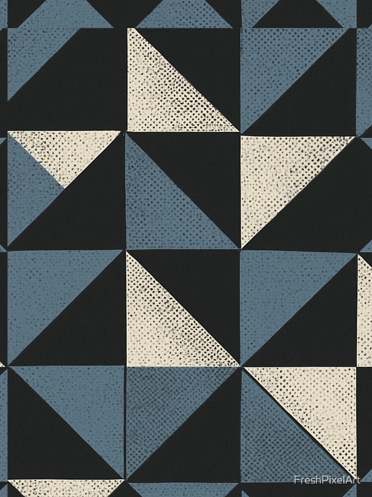 Thumbnail 4 of 4, iPhone Case, Halftone Triangle Pattern designed and sold by FreshPixelArt.