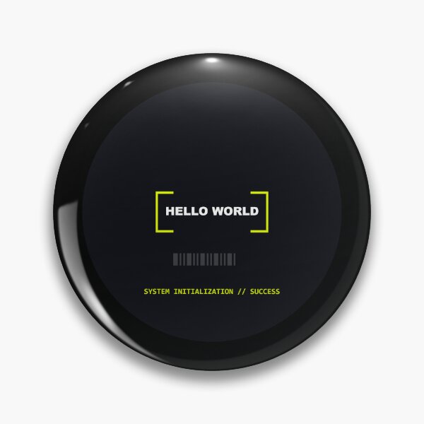 Item preview, Hello World Interface Boot Sequence Graphic designed and sold by bonuspost.