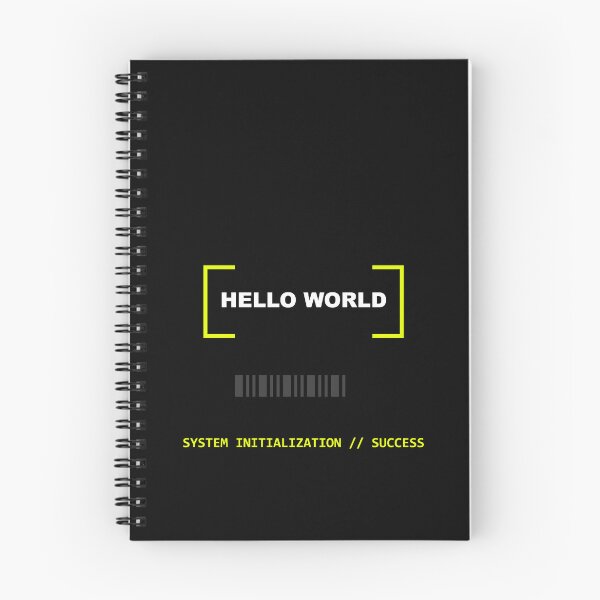 Item preview, Hello World Interface Boot Sequence Graphic designed and sold by bonuspost.
