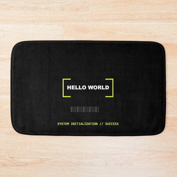 Item preview, Hello World Interface Boot Sequence Graphic designed and sold by bonuspost.