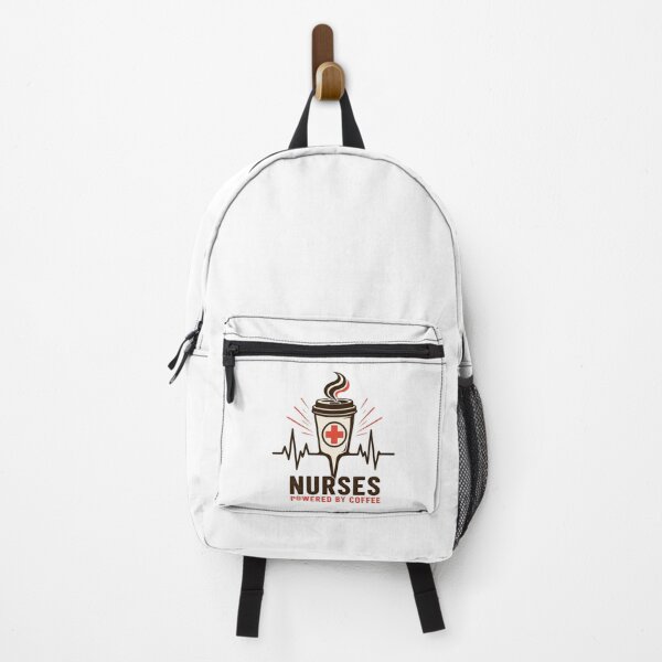 Item preview, Nurses Powered by Coffee designed and sold by ECWhite JR Designs.
