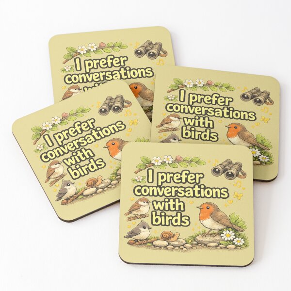 Item preview, I Prefer Conversations With Birds designed and sold by ChirpInc.