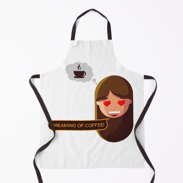 Item preview, Dreaming of Coffee | Funny Designer Sticker designed and sold by Creatory.studio.