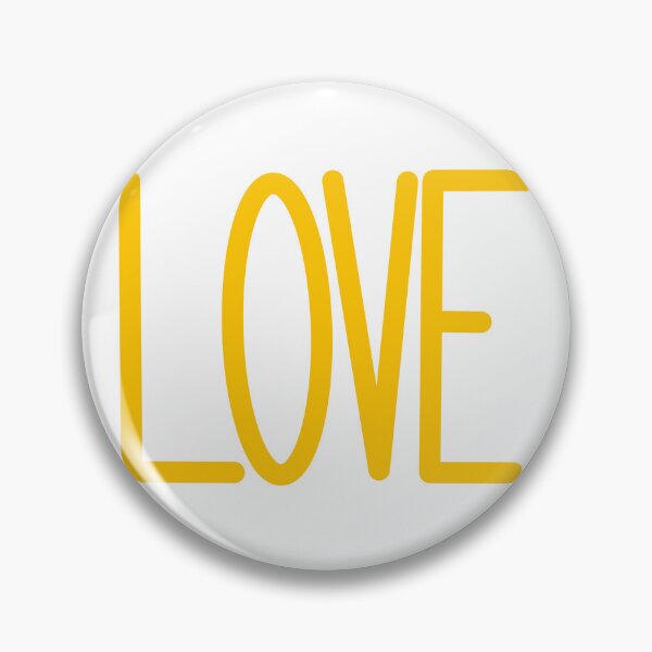 Item preview, LOVE in Yellow Letters designed and sold by allie-honigford.