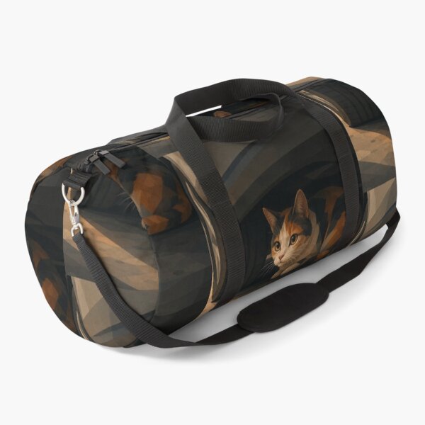 Item preview, Afraid Calico Stray Cat Hiding Under a Car designed and sold by Mindworx21.