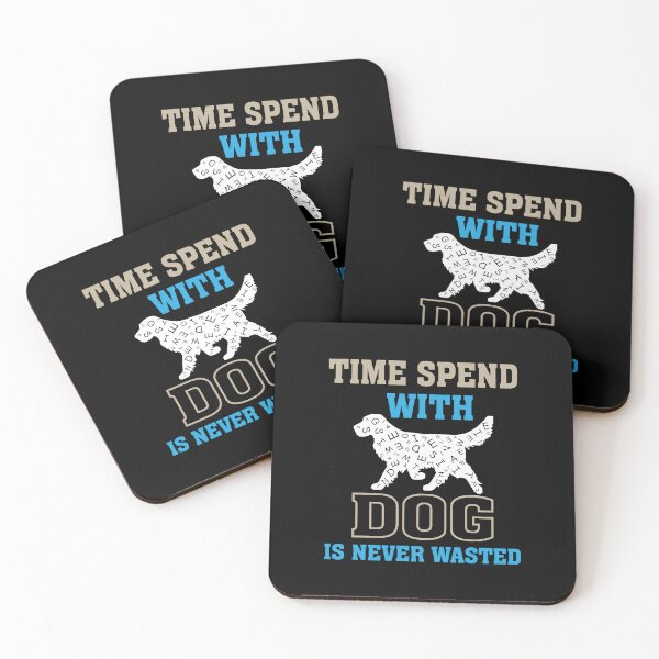 Item preview, Time Spent With Dog Is Never Wasted Shirt | Funny Dog Lover T-Shirt designed and sold by PixelDockStudio.