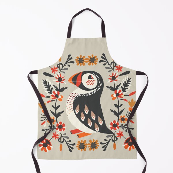 Item preview, Scandinavian Folk Art, Atlantic Puffin designed and sold by xiao xuans.