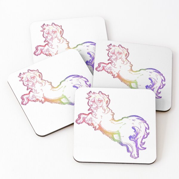 Item preview, sparkle wolf sticker designed and sold by fillyjonked.