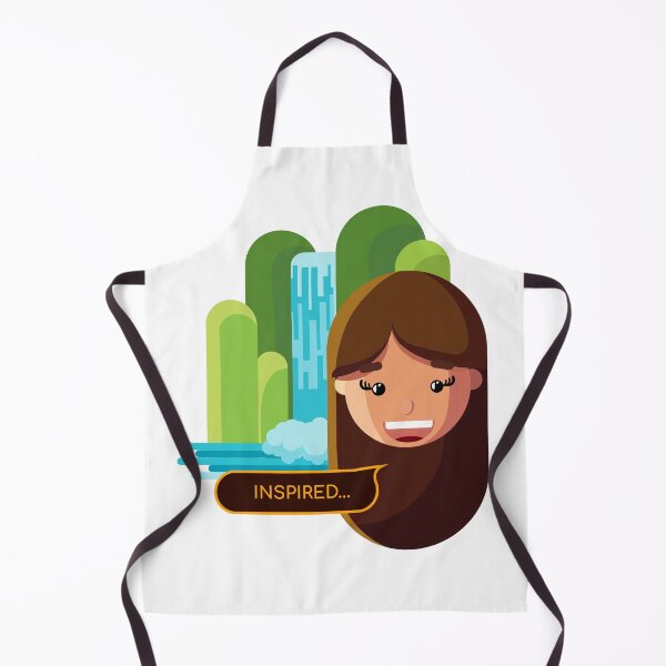 Item preview, Inspired by Nature | Funny Creative Girl Sticker designed and sold by Creatory.studio.