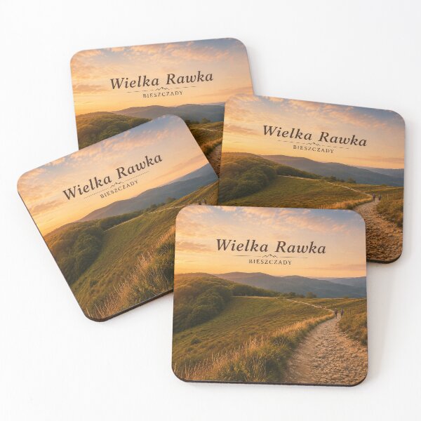 Item preview, Wielka Rawka, Bieszczady | Scenic Mountain Trail at Sunset designed and sold by JMDG Studio.