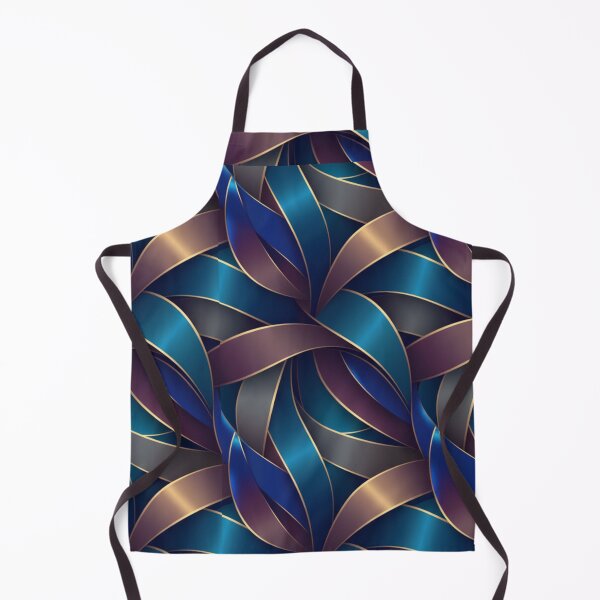 Item preview, Fluid Ribbon Wave Pattern designed and sold by FreshPixelArt.