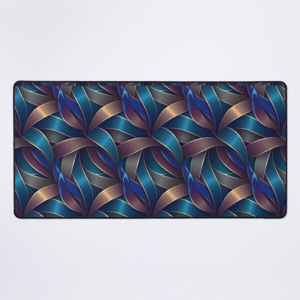 Item preview, Fluid Ribbon Wave Pattern designed and sold by FreshPixelArt.