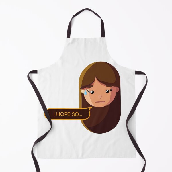 Item preview, I Hope So... | Funny Creative Girl Sticker designed and sold by Creatory.studio.
