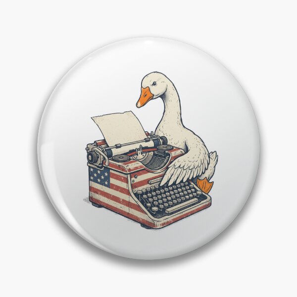 Item preview, Vintage Typewriter Goose designed and sold by Roy & Tiffany.