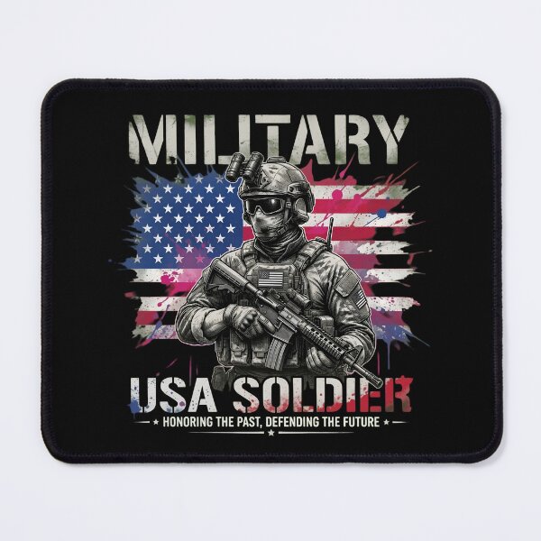 Item preview, Military USA Soldier Patriotic Graphic Design designed and sold by TshirtsOnline-.