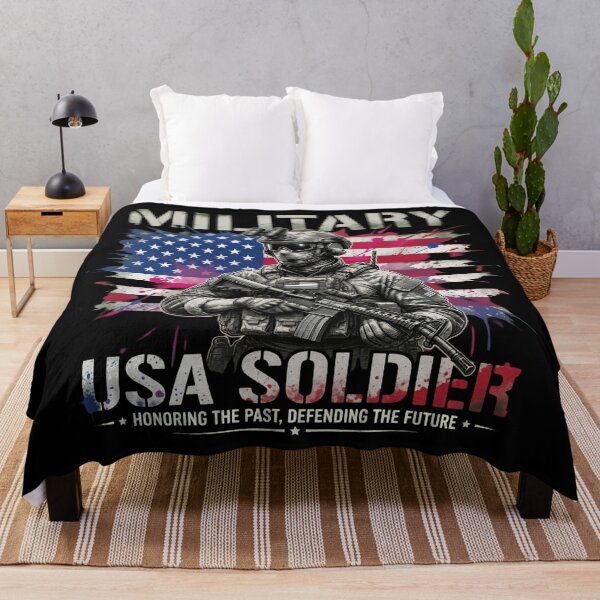 Item preview, Military USA Soldier Patriotic Graphic Design designed and sold by TshirtsOnline-.